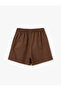 Drawstring Mini Shorts - 4