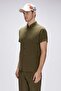 Tindra Khaki Short Sleeve Men's Shirt - 2