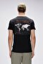 Men's Black Gerald T-Shirt Tshirt 25.01.07.031-C01 - 6
