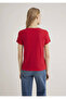Bicycle Printed Red T-Shirt Semi Slim Fit / Semi Slim Fit 1612961-82054 - 5