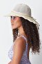 Merserize Beach Hat T23740-07 Light Beige - 2