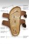 Unisex Double Buckle Orthopedic Slippers Vi̇zon - 7