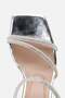 Women's Lame Stone Stylish Heeled Evening Dress Shoes - 7