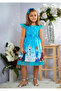 Birthday Party Dress with Elsa Print Buckle - 4
