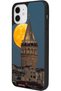 Matte Compatible Black Case for Apple iPhone 12 – Soft Silicone, Protective, Shock Absorbing Cover - 2