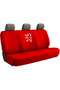Auto Seat Cover Compatible with Peugeot Partner While Protecting the Car Seat Style Mirror Red - 2
