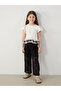 Lace Girl's Pants with Elastic Waist (S5)