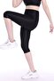 High Waist Waterproof Sea Capri Leggings - 5