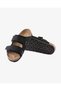 Uji Nubuck Suede Black Slippers 1024832 - 5
