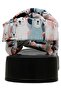 Women's Vegan Leather Multicolor Thick Sole Sandals - Puppy Eyes Design - 5
