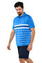 Blue Men's Polo Neck T-Shirt Kr4510 - 2