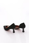 353 Women's Transparent Pointed Toe Low Heeled Shoes - 3