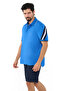 Blue Men's Polo Neck T-Shirt Kr4509 - 2