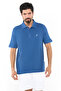 Blue Men's Polo Neck T-Shirt JCAP001