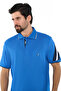 Blue Men's Polo Neck T-Shirt Kr4509 - 5