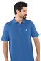 Blue Men's Polo Neck T-Shirt JCAP001 - 5