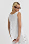 Women's Strappy Blouse - Muslin Sıfırkol Back Buttoned Blouse - 1110 - 2