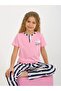 Girls' short sleeve button detail 100% cotton pajama set princess heart - 6