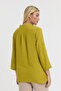 Women's Blouse - Muslin Judge Collar Long Sleeve Blouse - 1100 - 5