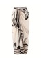 French-Inspired Vintage Two-Piece Pareo Strapless Swimsuit Set with Bowknot Detail Removable Pads - 3
