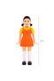 Squid Game Young-Hee Doll – Red Light Green Light Game | Motion Sensors & Light-Up Eyes - 3
