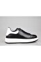 21028 Genuine Leather Black Men's Casual Shoes