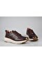 21114 Genuine Leather Brown Men's Casual Shoes - 4