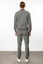 Men's Tracksuit Top - Zippered Pockets, Antra/Melange - 6