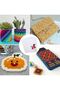 Plastic Canvas Sheet Thin Eye White, Processing, Ornament, Keychain Etc. Making - 4