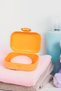 Orange Color Soap Container 75 mm X 110 mm X 50 mm - 2