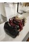 Women's Mini Zippered Accessory Handbag - 4
