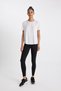 Fit Black High Waist Waist Hugging and Gathering Flexible Premium Sports Leggings C9191Ax24Au - 4