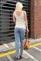 White V-Neck Lace Women's Blouse Mg2426 - 4