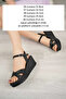 White Cross Strap Feta Wedge Heel Lightweight Orthopedic Summer Sandals - 4