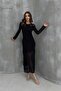 Aemido Almond Lace Detail Tulle Dress 2659-8 - 4