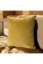50X50 Velvet Throw Pillow Cover Decorative Pillow Cover, Soft Luxury Textured Sofa Cover - 4