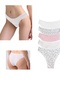 Cotton Patterned Camisole Brezilian Panties 5 Pack - 2