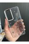 Samsung Galaxy A26 Bow Pattern Transparent Case Glitter Shockproof Bow Tie Glitter Cover