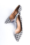 Patterned Heeled Women's Shoes - 4