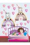 Rainbow and Rabbit Children's Room Wall Sticker Set of 2 100X30 cm - 4