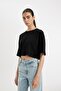 تي شيرت Coool Oversize Fit مكون من قطعتين أساسي بأكمام قصيرة D2407axns - 3