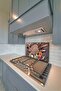 Cooker Back Table Built-In Back Protector Glass Table Heat Resistant Decorative Easy to Install - 6