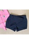Baby Girl Front Snap Shorts Skirt Set - 2
