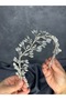 Serra Beaded Design Bridal Henna Hair Accessory - 6