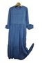 New Season Waist Tie Denim Summer Dress - 2