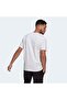 تي شيرت أبيض للرجال بشعار صغير مطرز من Essentials (GK9640) - 2