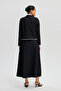 PEARL DETAILED LINEN JACKET - 4