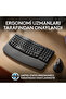 Wave Keys Kablosuz Bluetooth Dolgulu Avuç İçi Destekli Ergonomik Türkçe Q Klavye, Siyah 920-012311 - 6