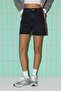 Siyah Normal Bel City Boy Denim Şort TWOSS25SR00173 - 3