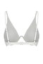 Ekru V Telli Balconette Kaplı Bikini Üstü TBESS25BU00067 - 6
